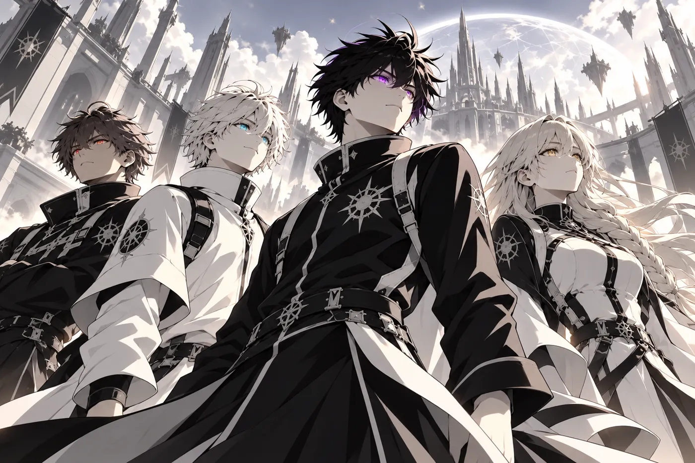 The four heirs together