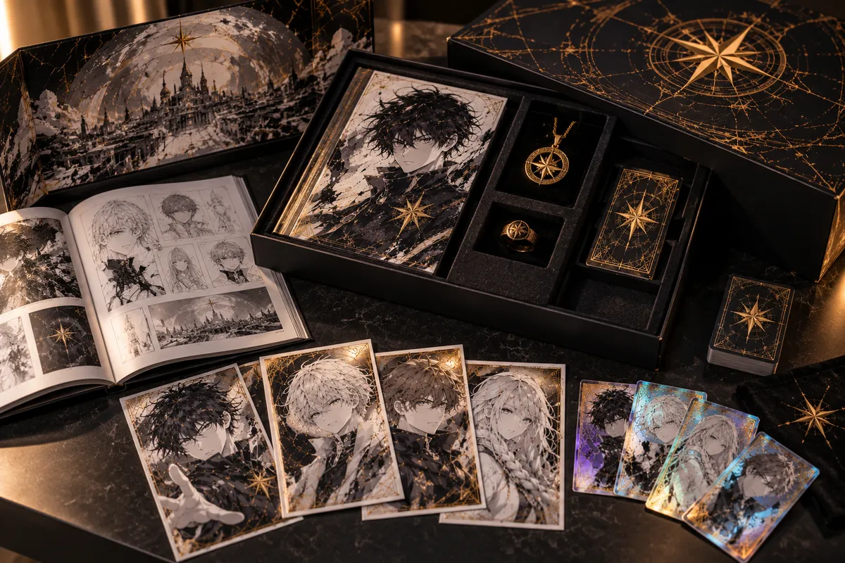 Collector's box set with artbook and medallion